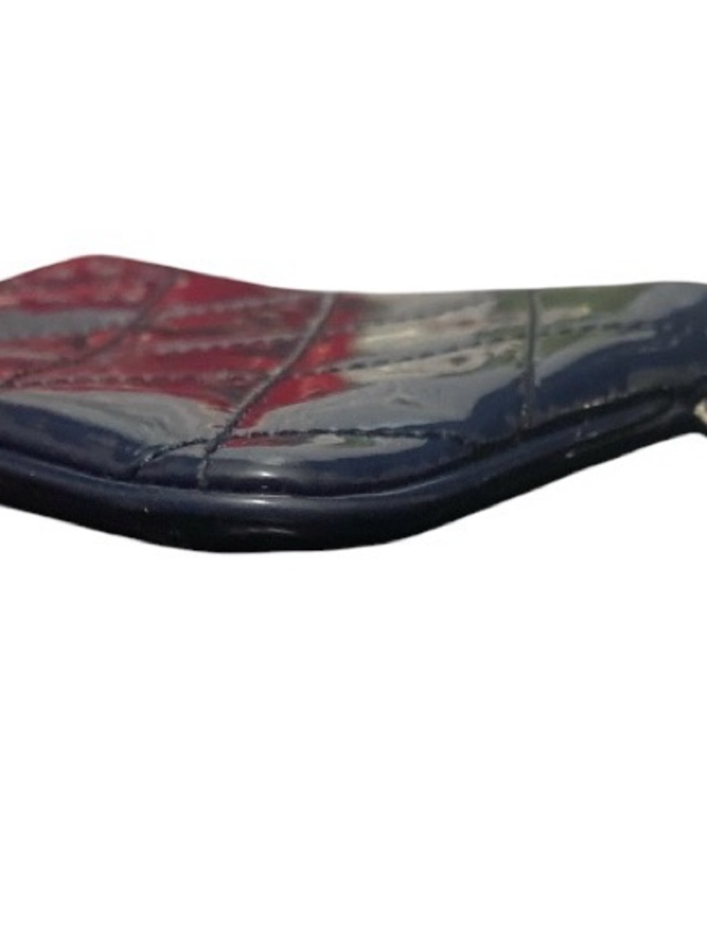 Coach Poppy Quilted Patent Leather Wristlet - Picture 4 of 8